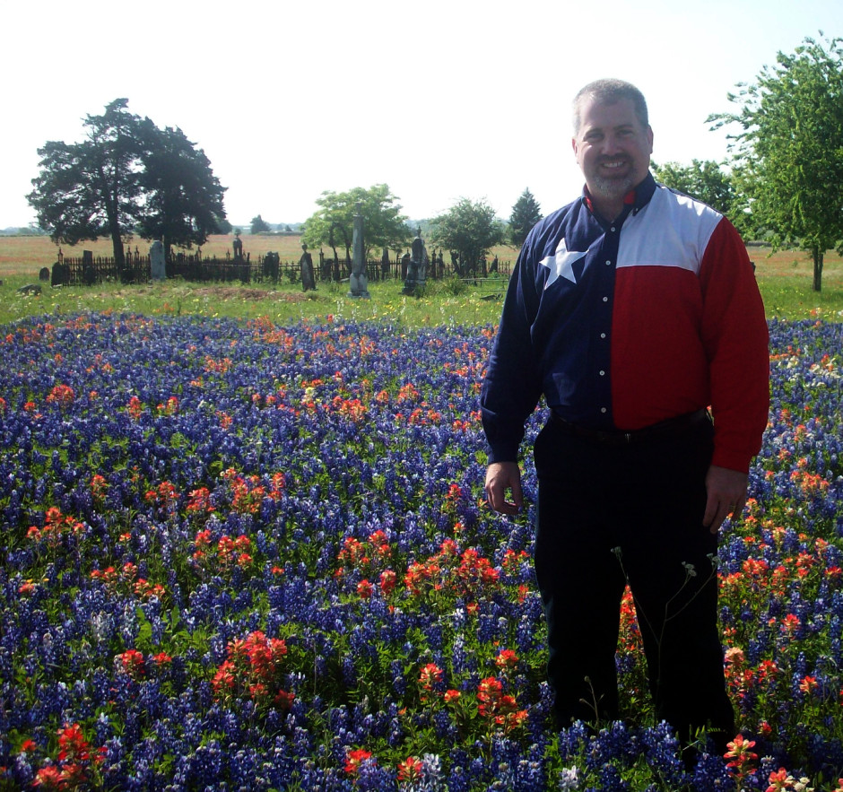 Bob Brinkman at Fayette Ross Prarie