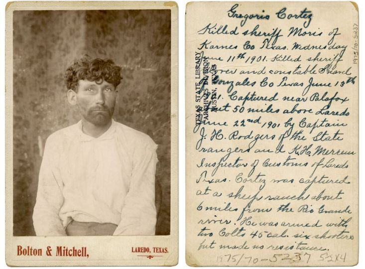 Gregorio Cortez Cabinet Card