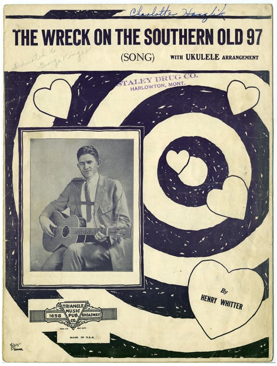 The Wreck on the Southern Old 97 music sheet