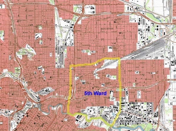 Fifth Ward Map